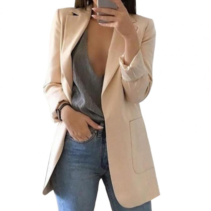 Blazer de mujer otoñal – Marita en naranja calabaza