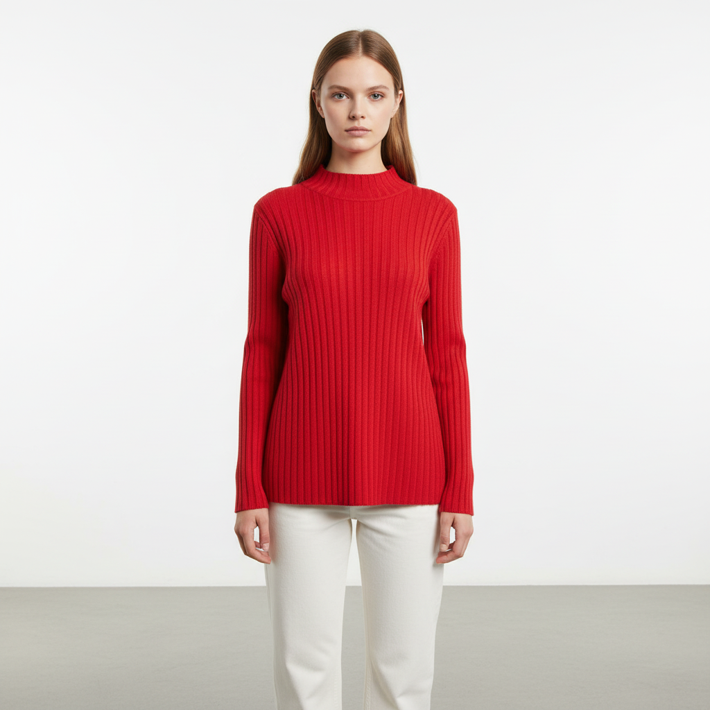 Langer Strickpullover -  Lilly