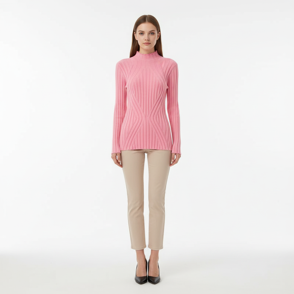 Langer Strickpullover -  Lilly