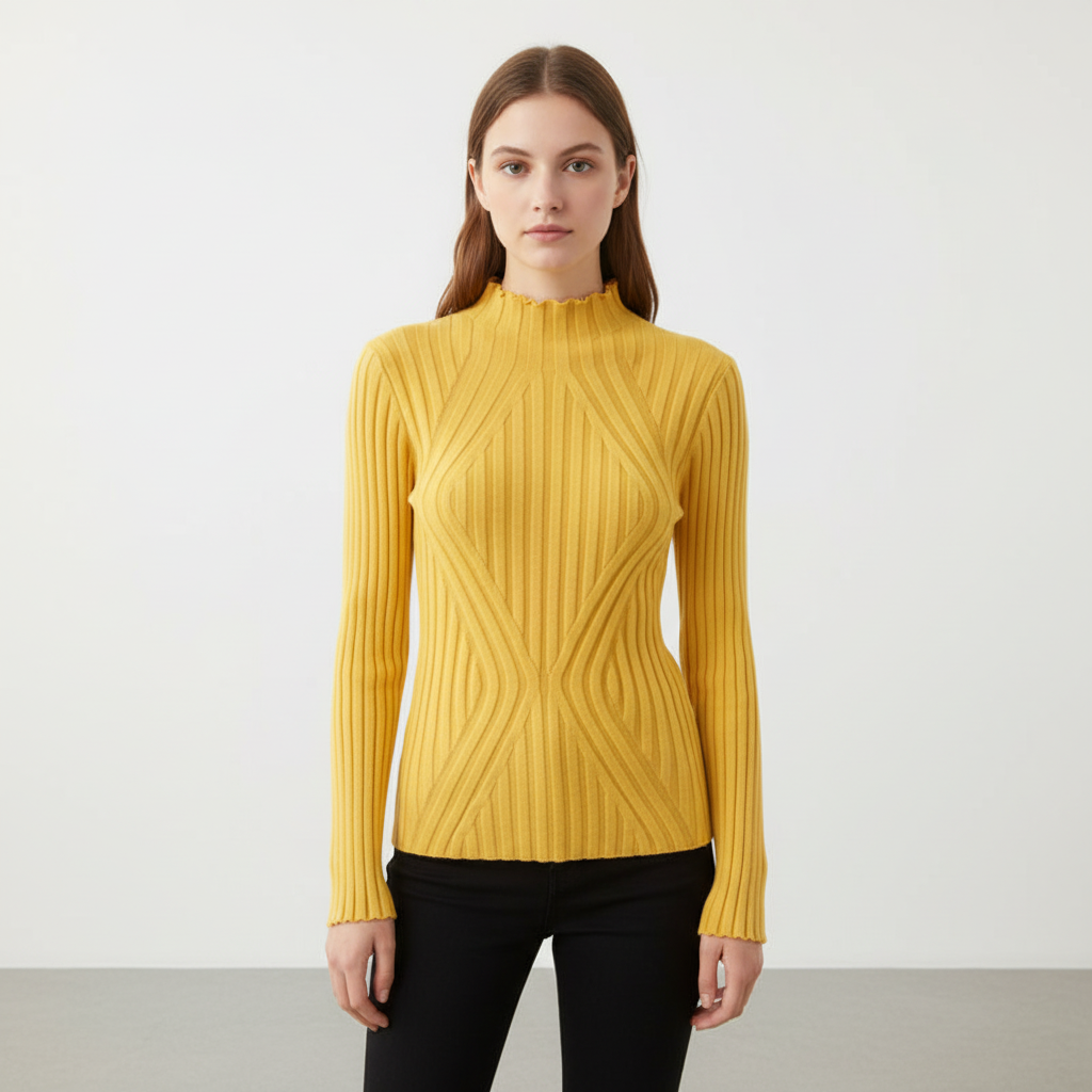 Langer Strickpullover -  Lilly