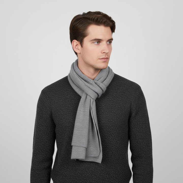 Langer Gestrickter Unisex Schal - CashmiLux