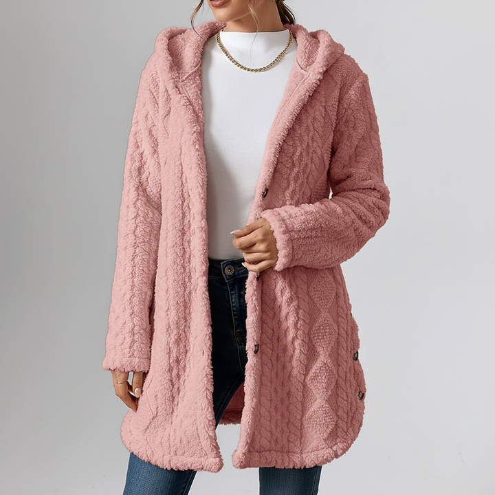 Lange Damen-Strickjacke - Maja