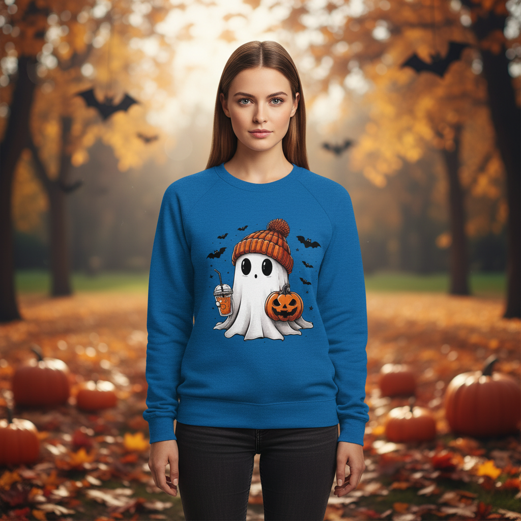 Lässiger Halloween Sweatshirt - Sarah