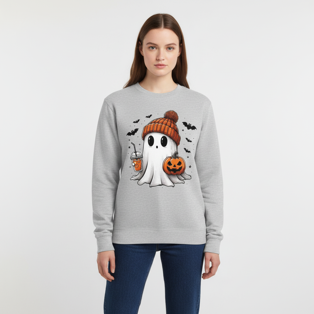 Lässiger Halloween Sweatshirt - Sarah