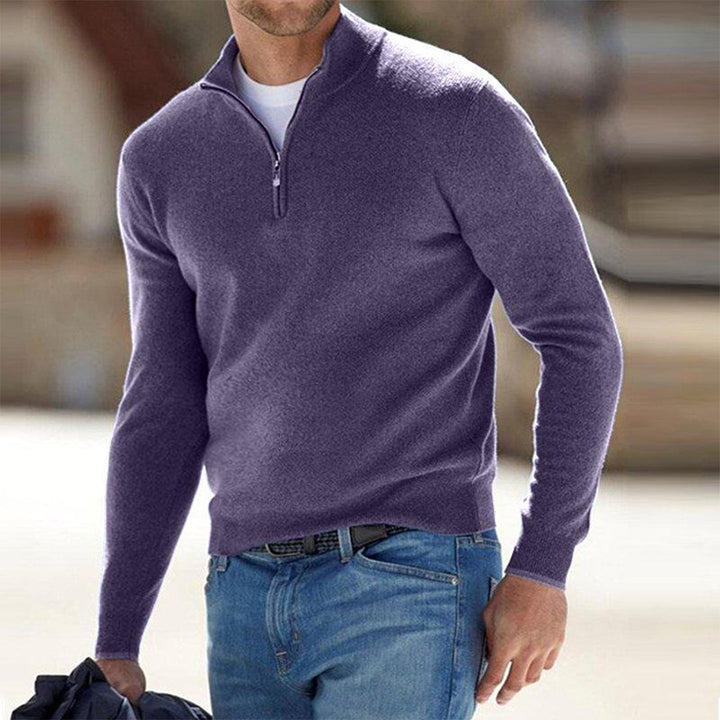 Men's Pullover with Zipper - Mason