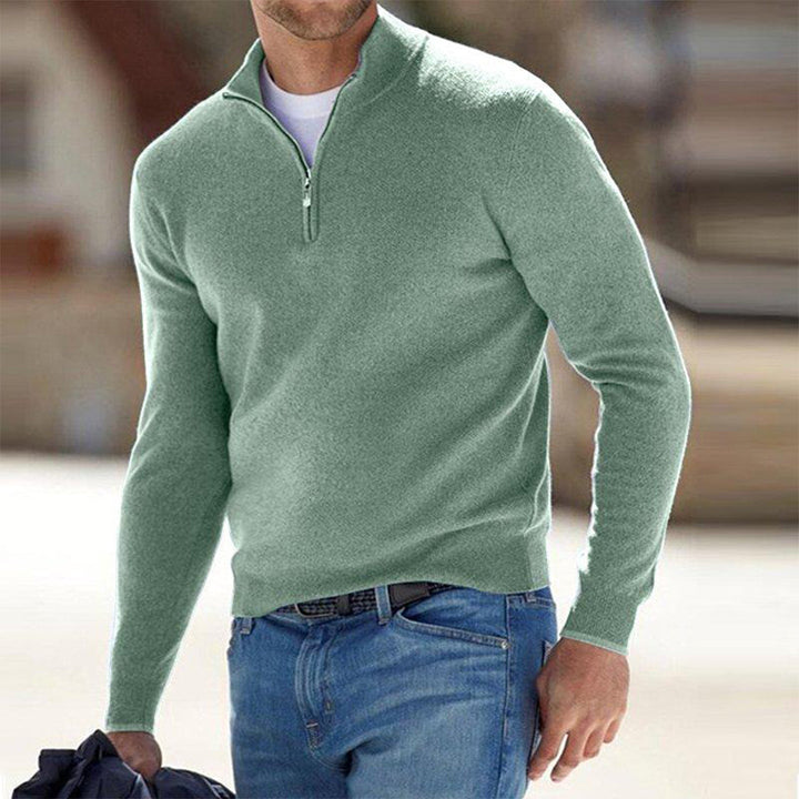 Men's Pullover with Zipper - Mason