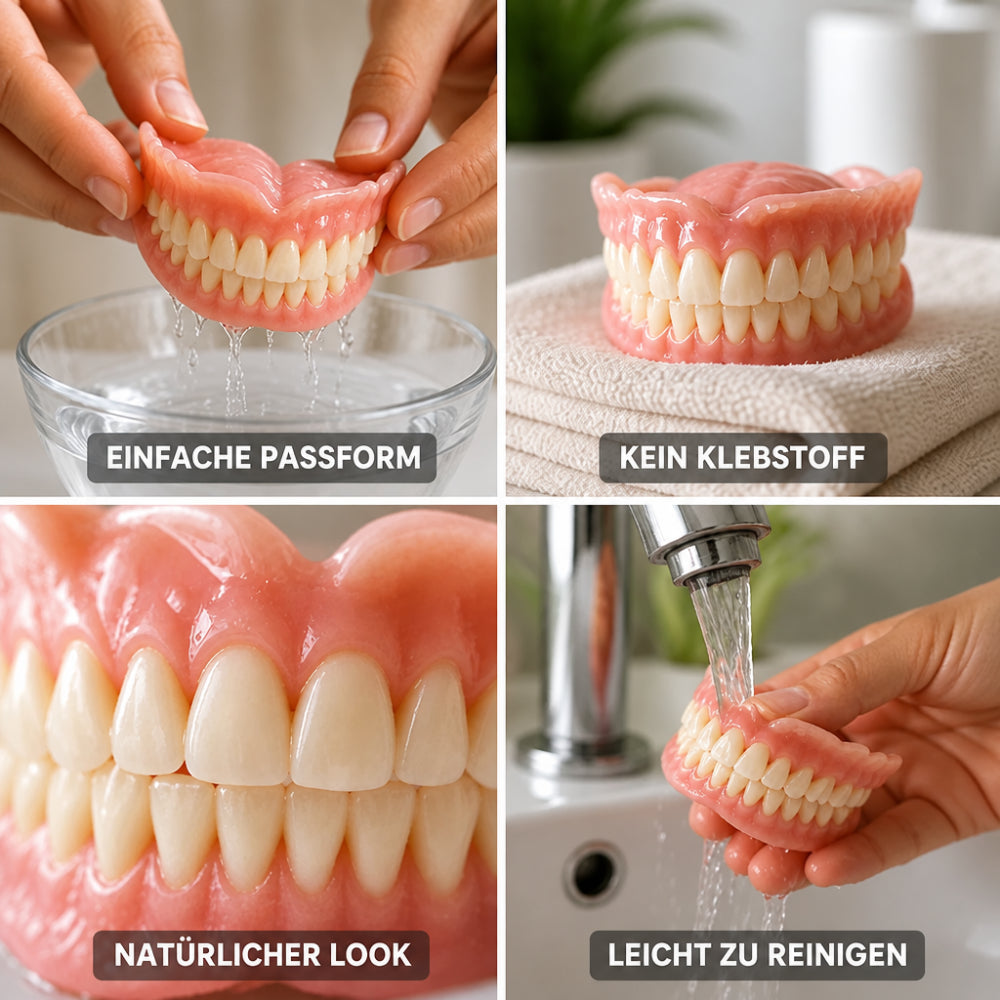 Denture Set Heat-Forming Custom Fit No Adhesive Needed 3