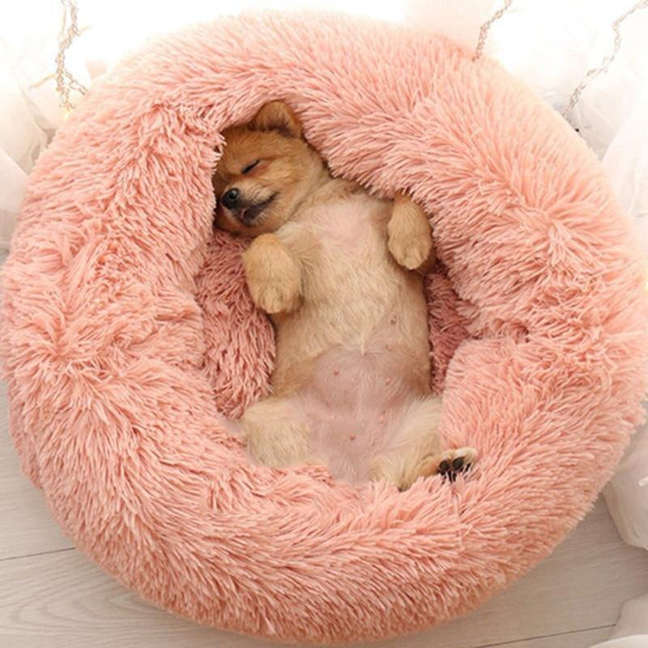 Luksuriøs blød plyss hundeseng - FluffyNest