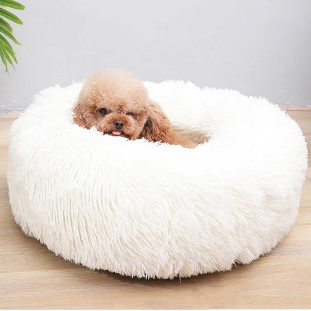 Luksuriøs blød plyss hundeseng - FluffyNest