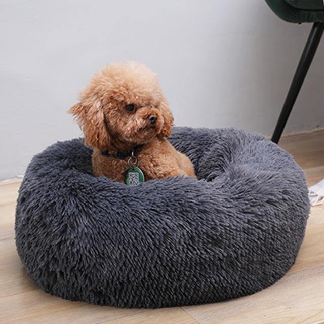 Luksuriøs blød plyss hundeseng - FluffyNest