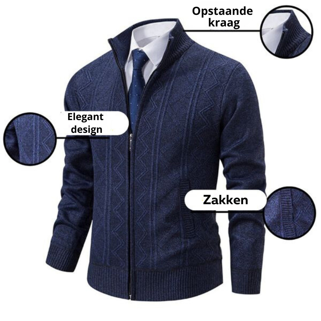 Luxurious Men's Knit Vest - Henry