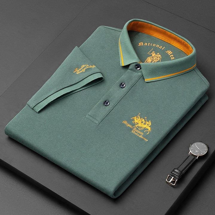 Trendy Embroidered Polo - Henry