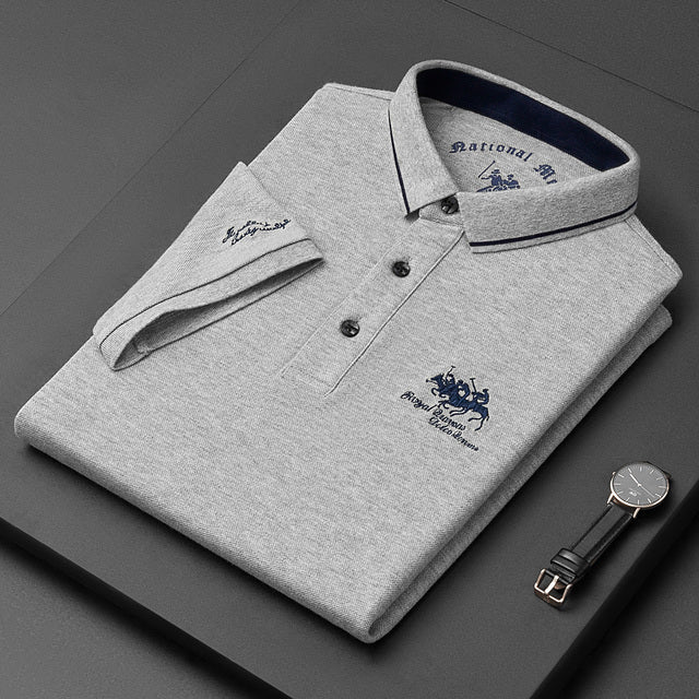 Trendy Embroidered Polo - Henry