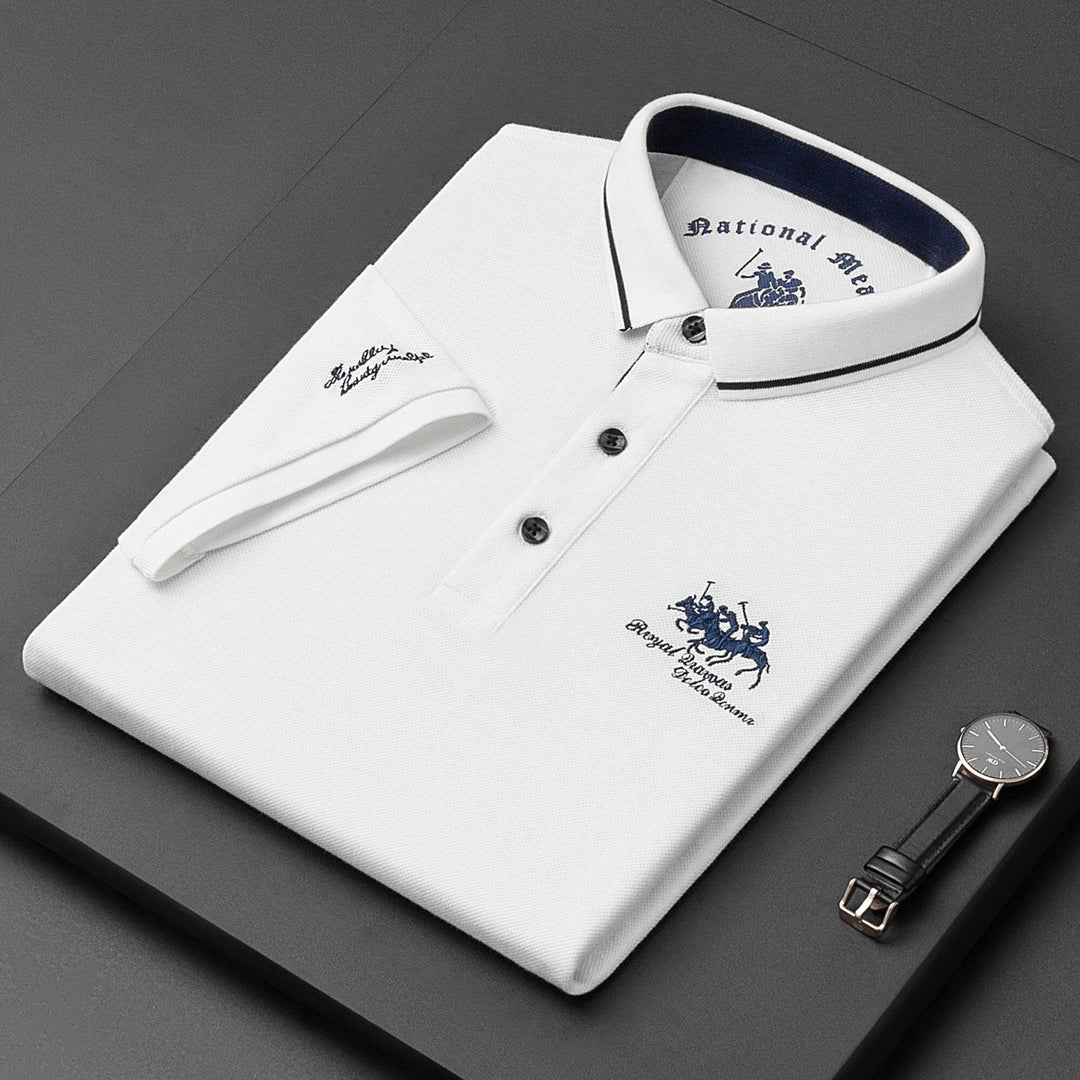 Trendy Embroidered Polo - Henry