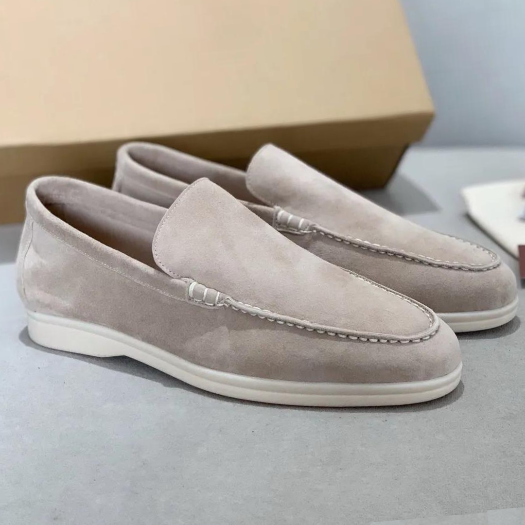 Luxurious Suede Men's Loafers - Arthur