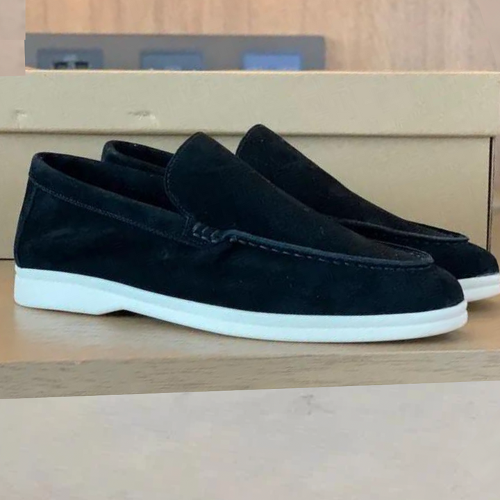 Luxurious Suede Men's Loafers - Arthur