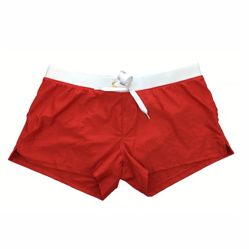 Quick-drying men's swim shorts with pockets – Leano