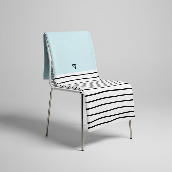 Modernes Badetuch - WaveDrape