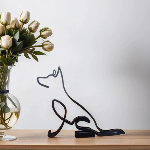 Abstrakte hundeskulpturer - CanineArt