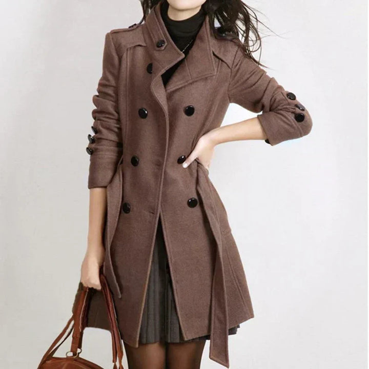 Stylish Women's Winter Jacket with Belt – Sophie