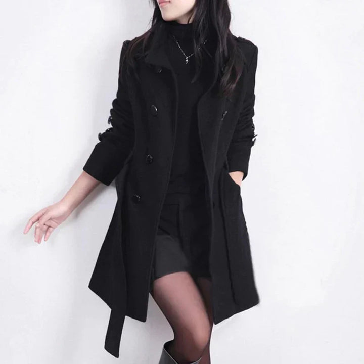 Stylish Women's Winter Jacket with Belt – Sophie