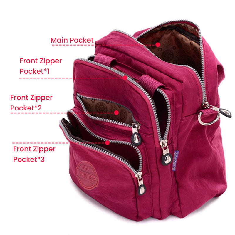 3-in-1 Waterproof Multifunctional Trendy Shoulder Bag - FlexiBag