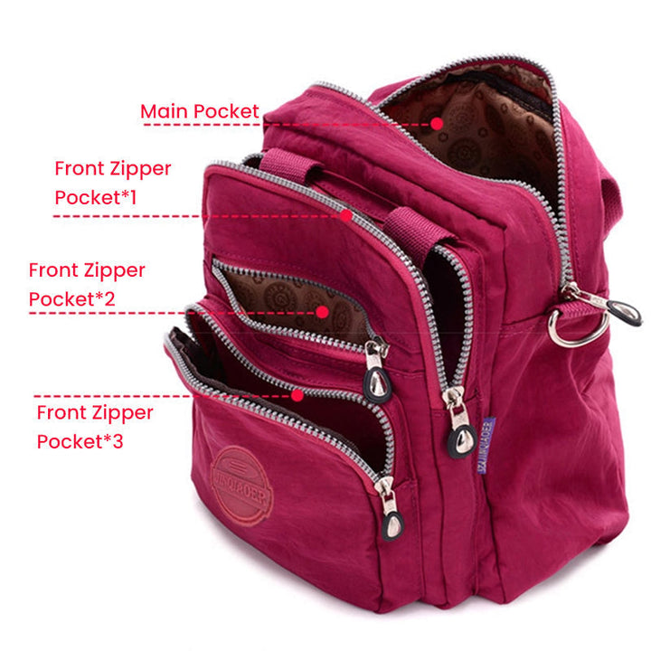 3-in-1 Waterproof Multifunctional Trendy Shoulder Bag - FlexiBag