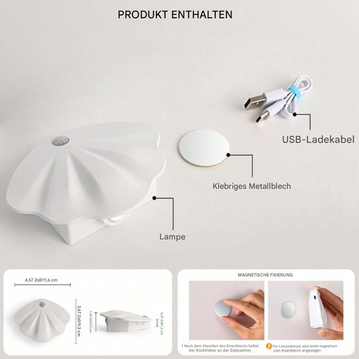 Smart Shell Motion Sensor Lamp - LumiMotion