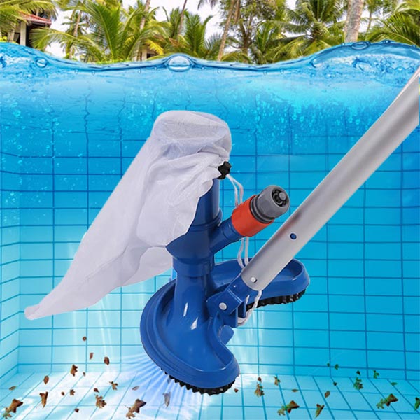 Manual Pool Vacuum Cleaner – AquaSweep
