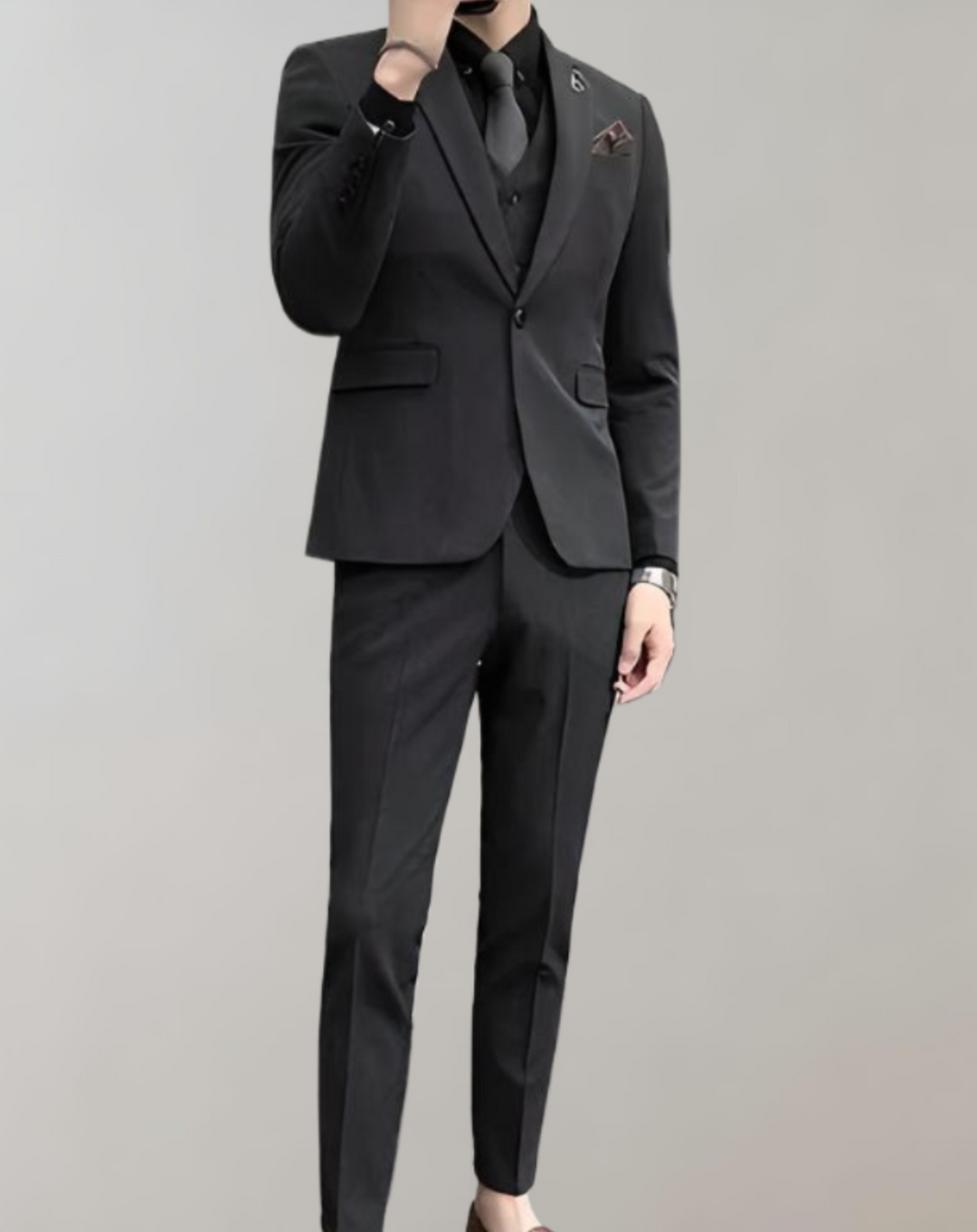 Traje de hombre cómodo de 3 piezas - Felix