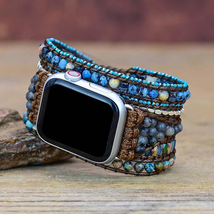 Edelstein Apple Watch-armbånd - Azure