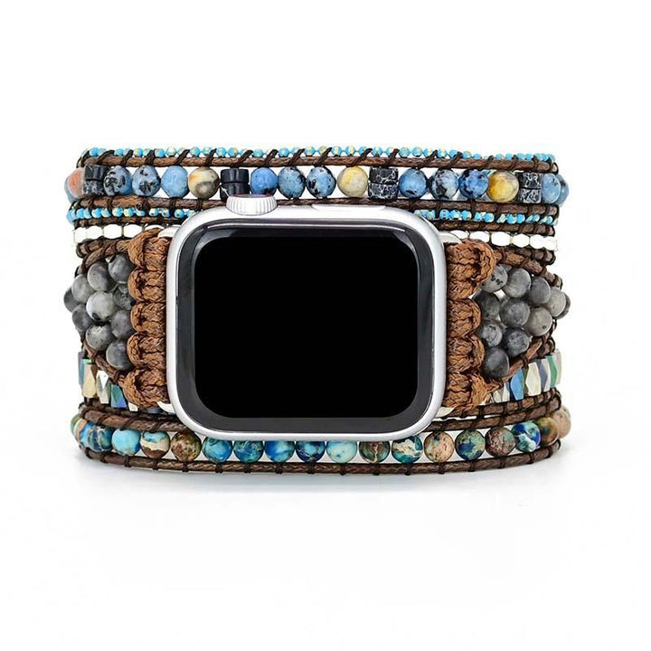 Edelstein Apple Watch-armbånd - Azure