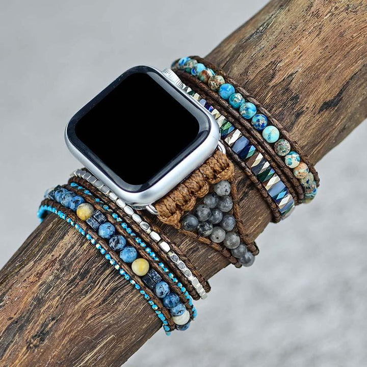 Edelstein Apple Watch-armbånd - Azure