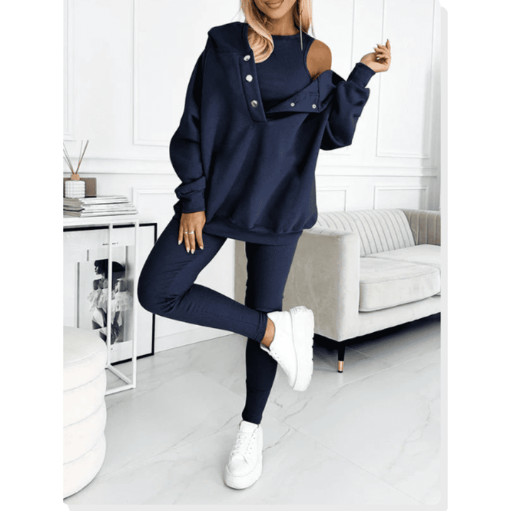 Damen Casual Trainingsanzug – Naeva