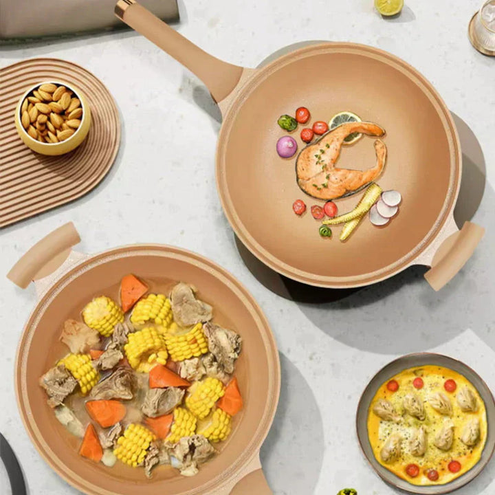 Multifunctional Wok Pan with Non-Stick Coating - CookFlex