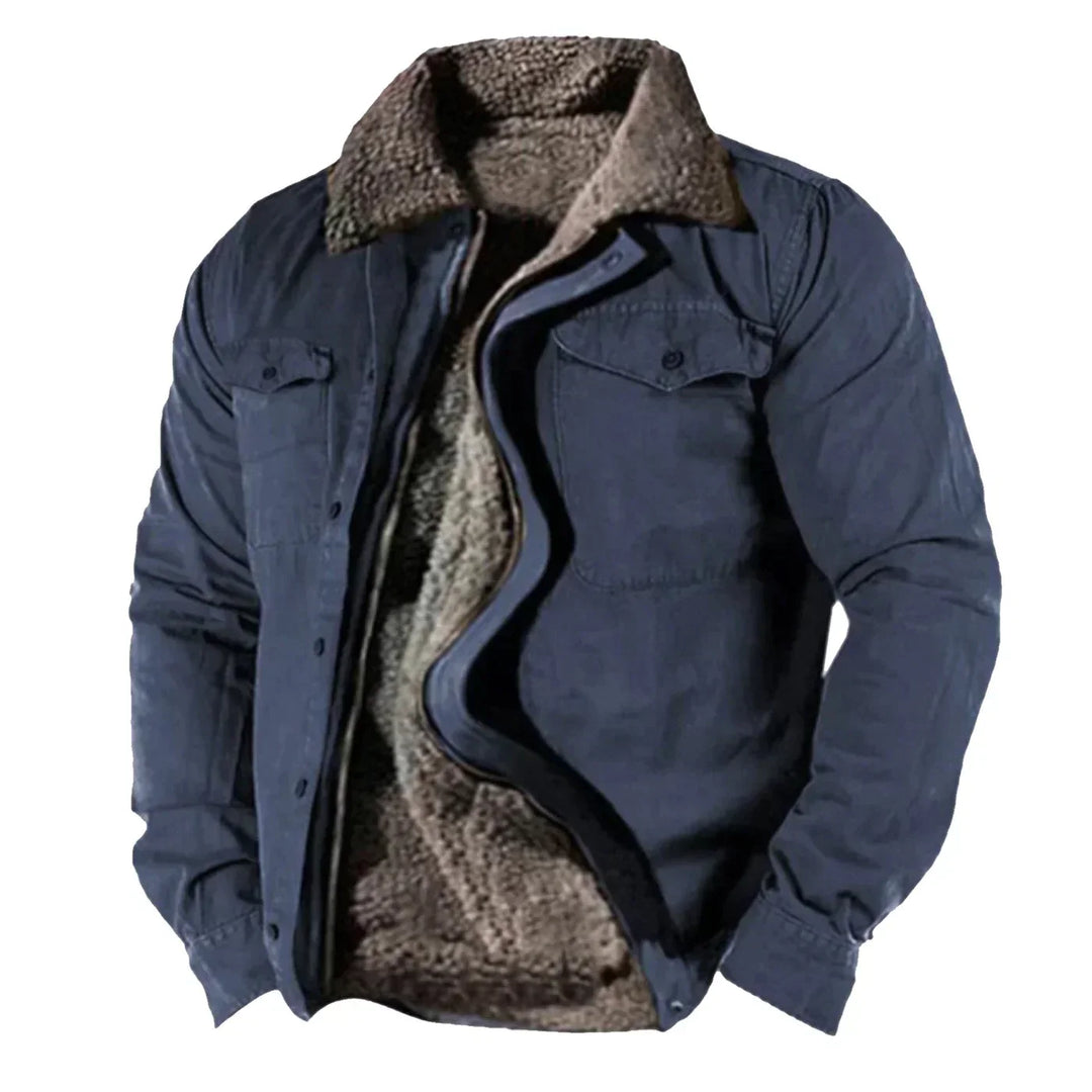 Warm Padded Men's Winter Jacket - Noah