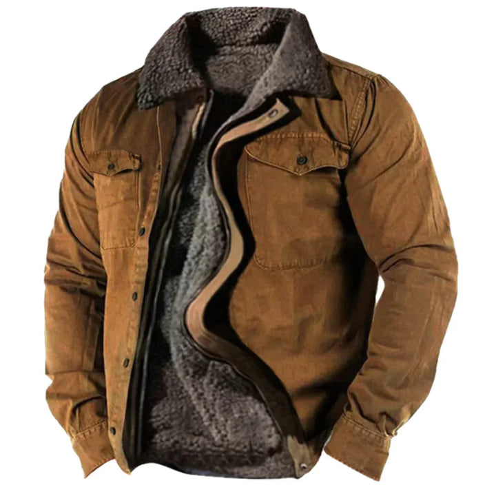 Warm Padded Men's Winter Jacket - Noah