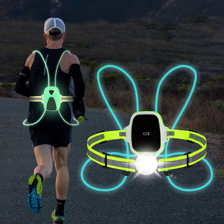 LED-sikkerhetsvest for løpere – ReflectSafe
