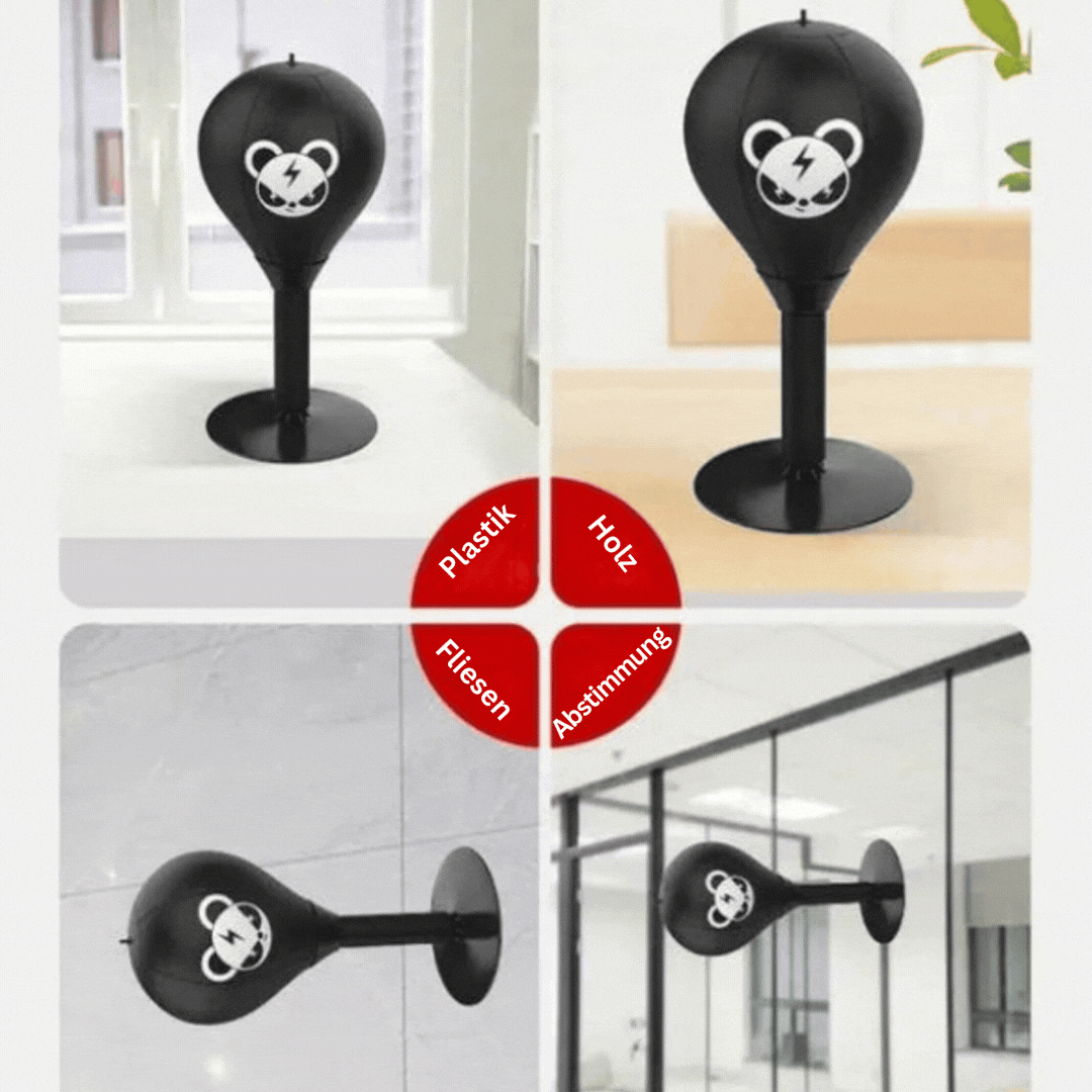 Boxeo con base de ventosa fuerte – PowerStrike