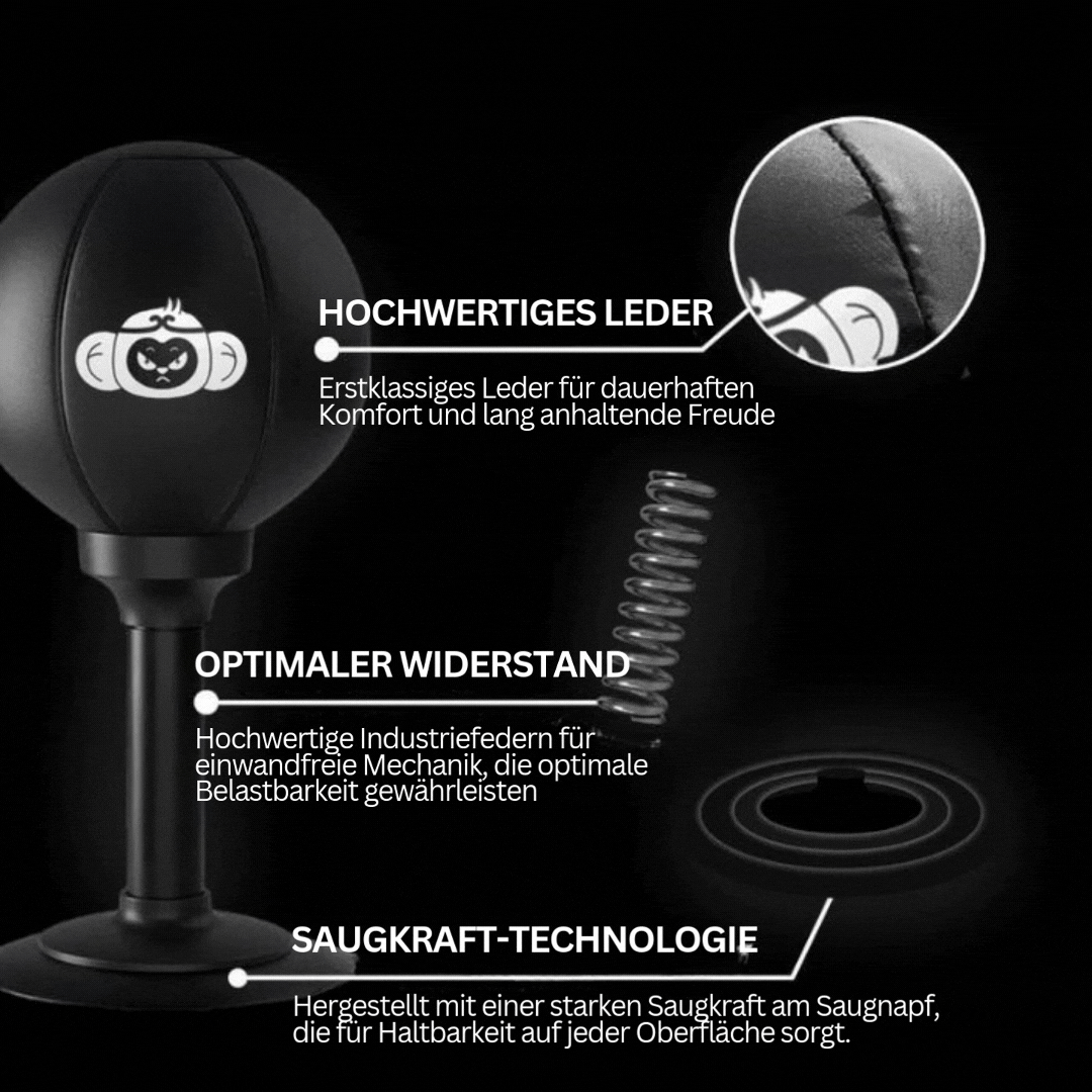 Boxeo con base de ventosa fuerte – PowerStrike