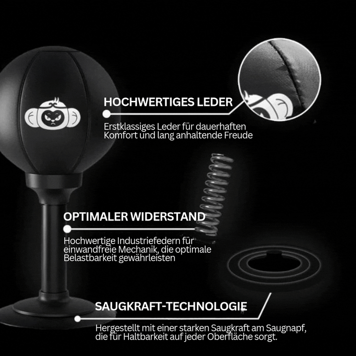 Boxeo con base de ventosa fuerte – PowerStrike