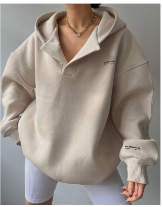 Warmer Damen Kapuzenpullover für Wintertage – Sibylla