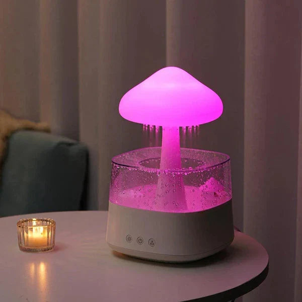 Mushroom-Cloud-Rain-Humidifier - CalmCloud