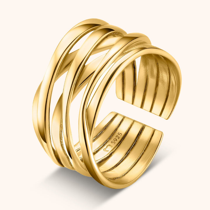 Anillo ramificado elegante – Nora
