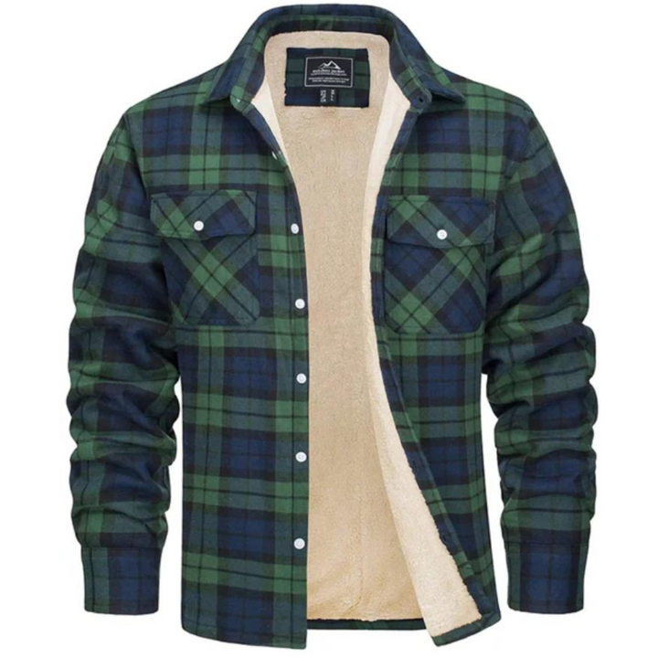 Checked Fleece-Lined Jacket - Lawson