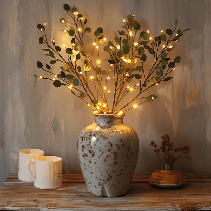 Rama LED ambiental para un toque mágico - GlowBranch