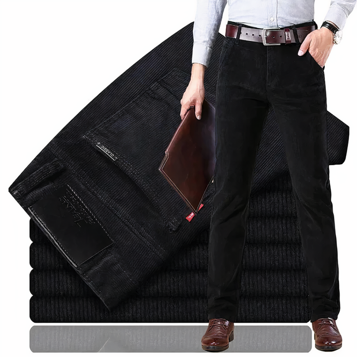 Straight Cut Corduroy Pants - Victor