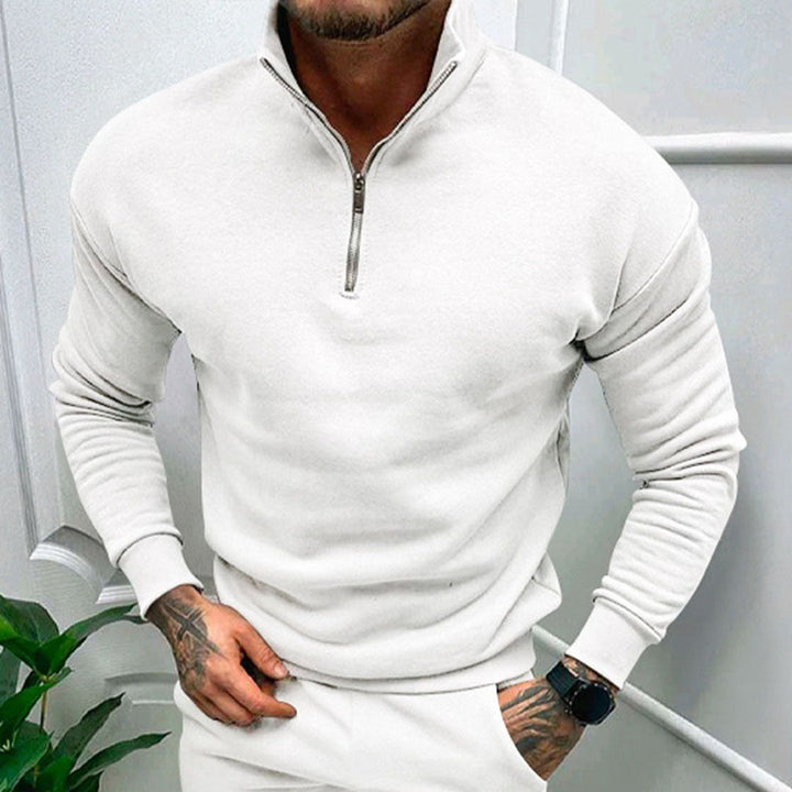 Men's Sweater with Half Zipper – Matteo