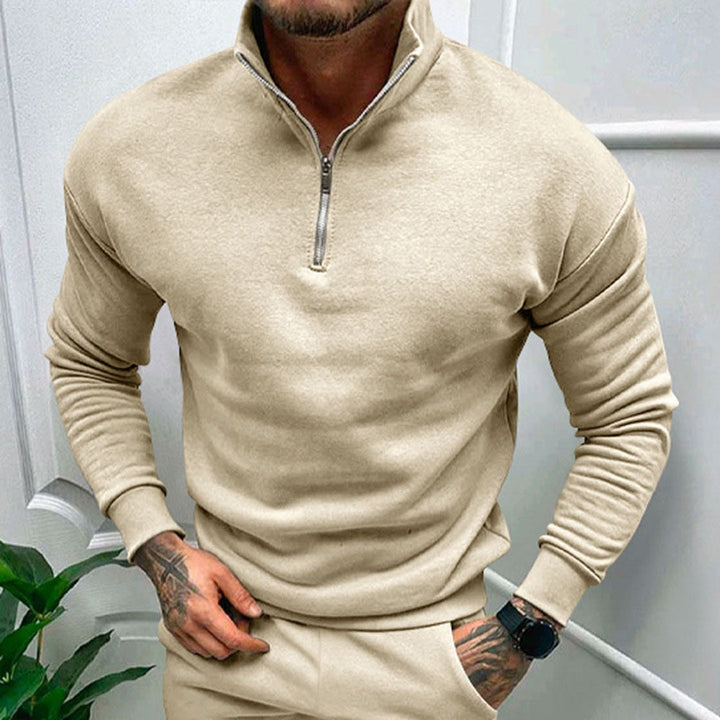 Men's Sweater with Half Zipper – Matteo