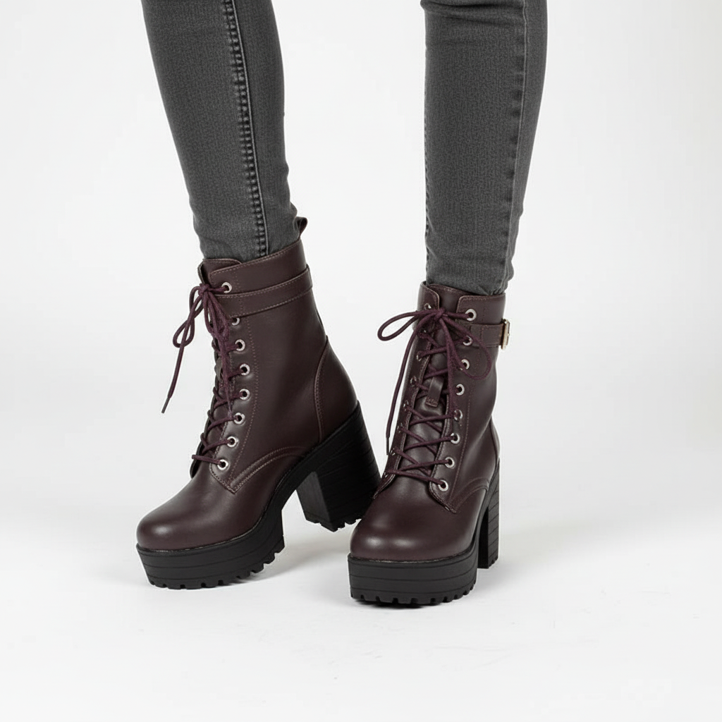 Robuste Stiefel Mit Schnürung - Daisy